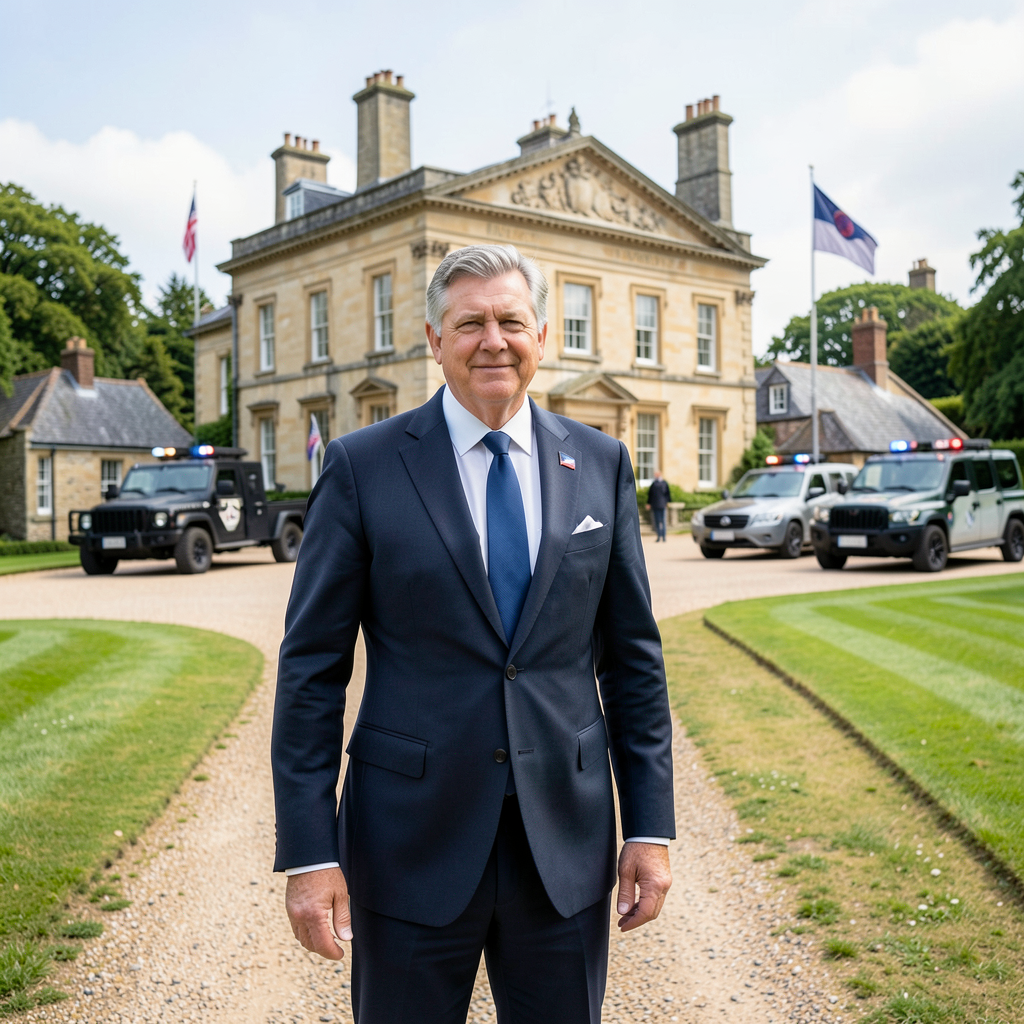NATO Secretary General Mark Rutte visits Ditchley Foundation in Enstone, Oxfordshire